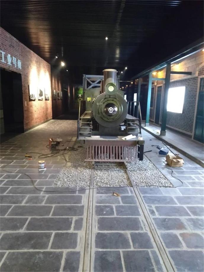 天津蒸汽火车模型